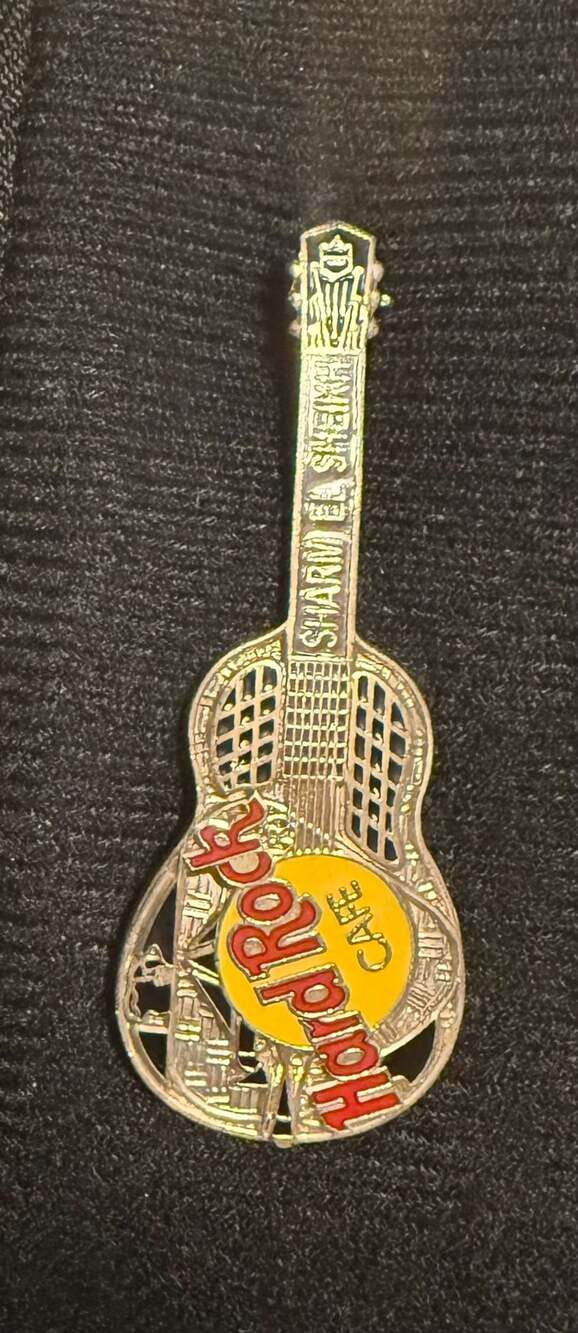 Hard Rock Cafe - Sharm El Sheikh Guitar Pin